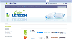 Desktop Screenshot of internetlenzen.be
